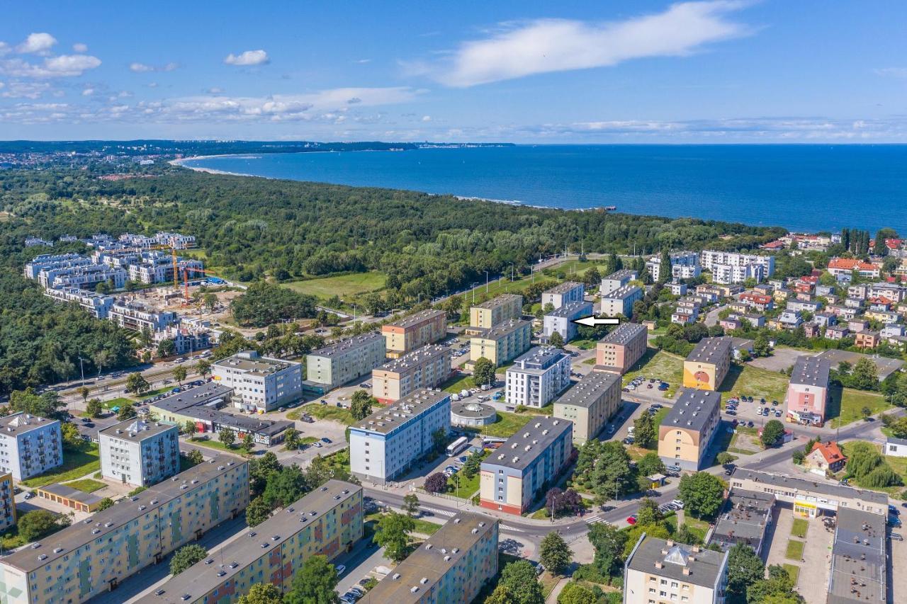 דירות Apartament Blue Brzezno Prostywynajem Gdansk Brzezno מראה חיצוני תמונה