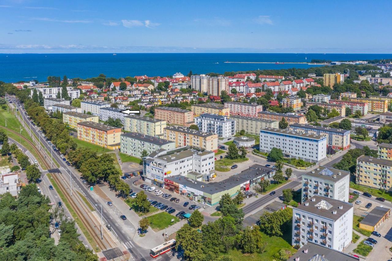 דירות Apartament Blue Brzezno Prostywynajem Gdansk Brzezno מראה חיצוני תמונה